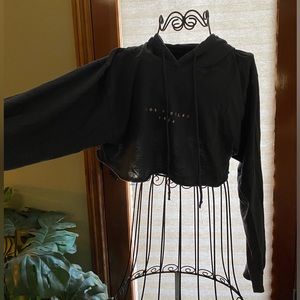 Brandy Melville Cropped Sweatshirt size: small